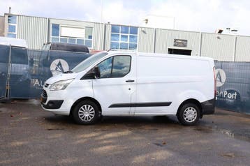 Veiling: Bestelwagen Ford Transit Custom Diesel 105pk 2017, Gebruikt, Wit, Ford, BTW verrekenbaar