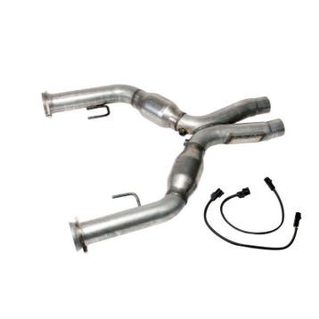 BBK 05-10 Mustang 4.6 Short Mid X Pipe With Catalytic, Auto-onderdelen, Uitlaatsystemen, Ophalen of Verzenden, Nieuw