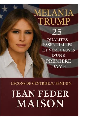 Melania Trump 25 Qualités Essentielles Et Vertueuses DUne P, Ophalen of Verzenden, Nieuw, Jean Feder Maison