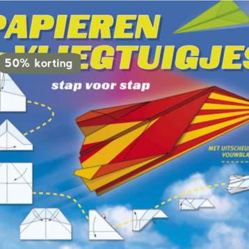 Papieren vliegtuigjes stap voor stap - ZNU 9789044729436, Boeken, Verzenden, Zo goed als nieuw, ZNU