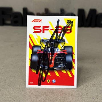 Ferrari - Topps 188 Turbo Attax SF 26 Leclerc Signed -, Nieuw