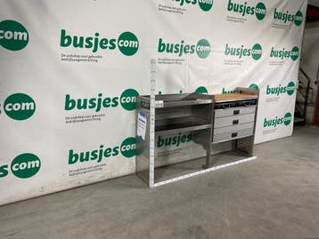Aluca aluminium bedrijfswageninrichting gebruikt (nr 2213), Auto diversen, Ophalen of Verzenden