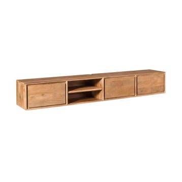 Zwevend tv meubel Ambiance Naturel | 200 cm | Starfurn, Ophalen of Verzenden, Nieuw