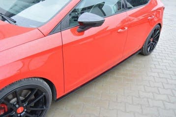 Maxton Racing Side Skirts Diffusers Seat Leon III CUPRA / FR, Verzenden, Nieuw, Seat