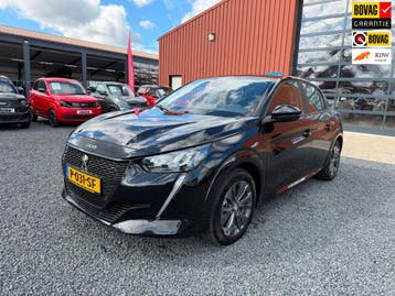 Peugeot e-208 | Zakelijke Lease v.a. €268.82 pm, Automaat, Stof, Gebruikt, Zwart