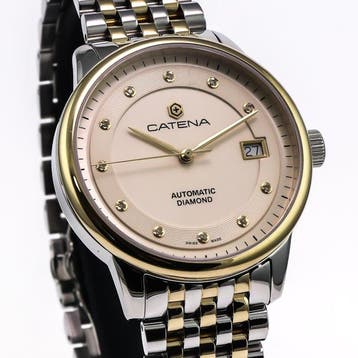 Catena - Diamond Swiss Automatic Watch - CAD028-1EM - Zonder, Nieuw
