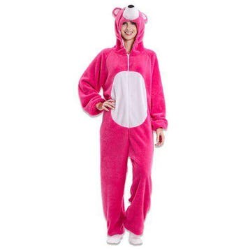 Fortnite kostuum - Cuddle Team leader (roze beer), Verzenden, Nieuw, Feestartikel