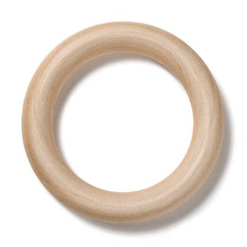 5 x Houten ringen onbewerkt 96 x 15mm, binnen Diameter: 67mm, Ophalen of Verzenden, Nieuw, Overige typen