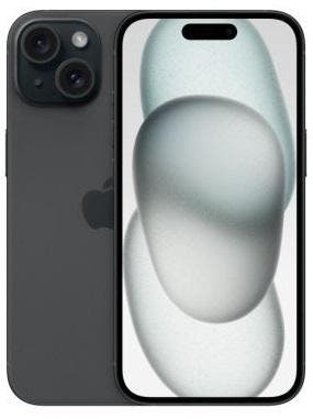 Apple iPhone 15 (model 2023) 128GB zwart (nieuwstaat + 12, Ophalen of Verzenden, Zo goed als nieuw
