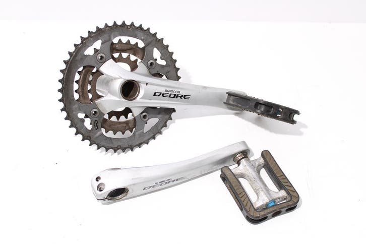 Cranks, trappers en tandwielen | Koga Miyata E-light, Fietsen en Brommers, Fietsonderdelen, Gebruikt