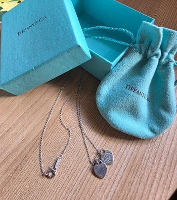 Zonder minimumprijs - Tiffany & Co. - Ketting met hanger -