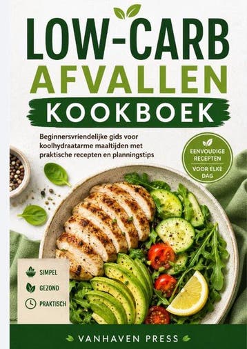 9789403900278 LOW-CARB AFVALLEN K O O K B O E K, Verzenden, Nieuw, Vanhaven Press