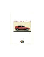 1986 ALFA ROMEO 33 BROCHURE NEDERLANDS, Nieuw, Alfa Romeo, Author