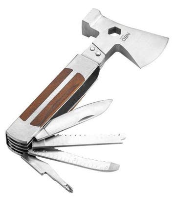 Multitool - 11 in 1 - RVS - met opberghoes, Doe-het-zelf en Verbouw, Gereedschap | Handgereedschap, Ophalen of Verzenden, Nieuw