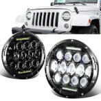 SK-Import Koplampen Black Housing 7 Inch Jeep, Mazda, Ophalen of Verzenden, Nieuw