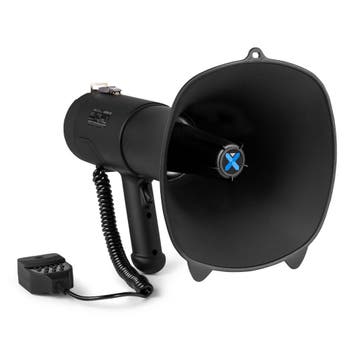 Retourdeal - Vonyx MEG090 Megafoon met sirene en afneembare, Verzenden, Zo goed als nieuw