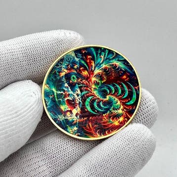 Mexico. 1 Onza 2024 Libertad “Fractal Destiny” – 1 oz Silver, Postzegels en Munten, Munten | Europa | Niet-Euromunten