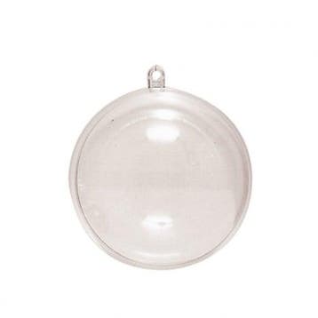 Bal plastic deelbaar Clear 12 cm, Hobby en Vrije tijd, Ophalen of Verzenden, Nieuw