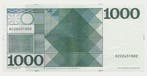 1000 gulden 1972 Spinoza bankbiljet, Ophalen of Verzenden, 1000 gulden, Los biljet