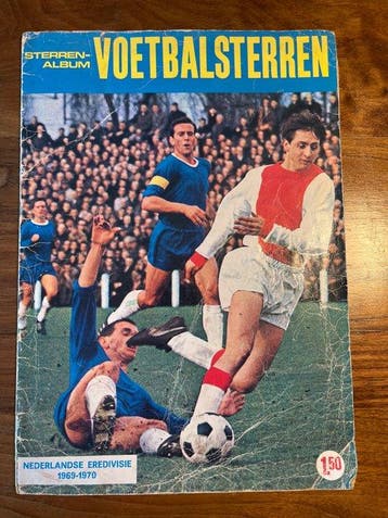 1969/70 Trans Channel Publications Voetbalsterren Johan, Nieuw