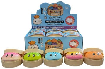 Dumpling Squishy Pu Foam (8,5 cm) | Dumpling - Hobby, Verzenden, Nieuw