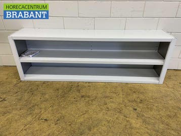 RVS Wandkast Kast Open model 200 cm Horeca, Ophalen of Verzenden, Nieuw in verpakking