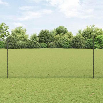 vidaXL zeshoekig gaasgek met palen 10 x 1,4 m PVC-Coated, Verzenden, Nieuw, IJzer