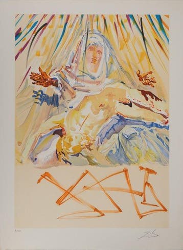 Salvador Dali (1904-1989) - La Madonne