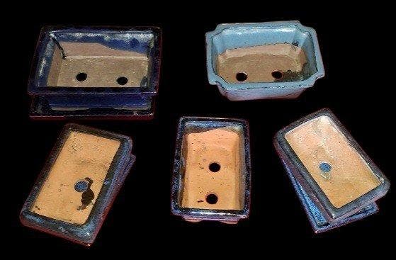 Vaas (8) - Steengoed - potten voor bonsai, Antiek en Kunst, Curiosa en Brocante