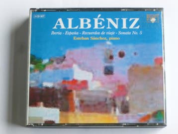 Albeniz - Piano Music / Esteban Sanchez (3 CD), Ophalen of Verzenden, Zo goed als nieuw