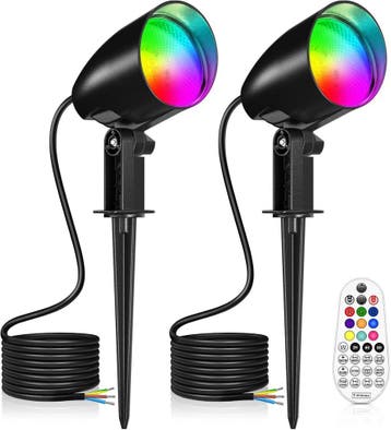 RGBW LED Spotlight 18,5cm | Laatste Stuk! | B-Keuze, Huis en Inrichting, Ophalen of Verzenden, Gebruikt, Overige materialen, Plafondspot of Wandspot