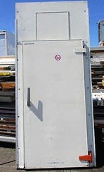 Koelceldeur met kozijn B88,5 x H197cm, Rechts openend, Gebruikt