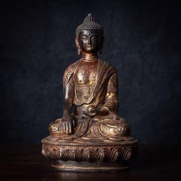 Shakyamuni Boeddha - Brons - Azië (Zonder minimumprijs)