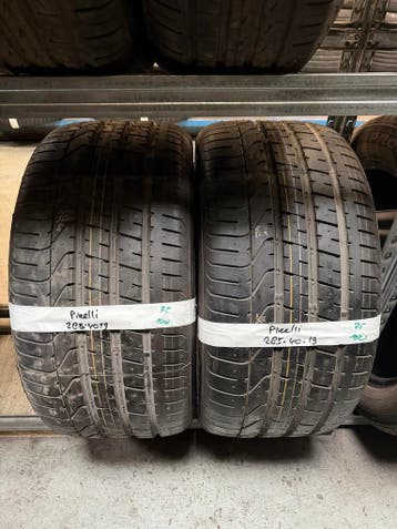 285-40-19 Pirelli Zomerbanden 7.5mm Incl Montage 285 40 19, Gebruikt, 285 mm, Band(en), Personenwagen