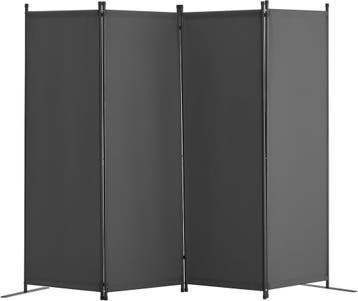 Kamerscherm 172cm Grijs | Tweedekansje | OP=OP, Huis en Inrichting, Ophalen of Verzenden, Nieuw