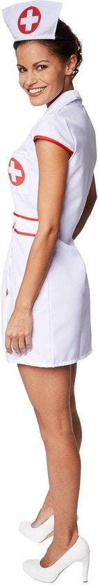 2dekans | Dressforfun Vrouwenkostuum sexy verpleegster XXL -, Hobby en Vrije tijd, Ophalen of Verzenden, Zo goed als nieuw