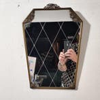 Wandspiegel - Messing - Vintage Spiegel