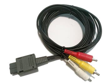 Originele Nintendo Gamecube AV-Kabel, Ophalen of Verzenden, Zo goed als nieuw