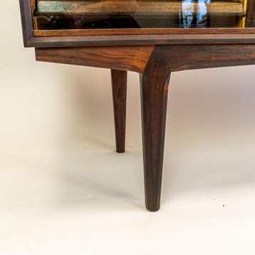 Highboard | Vintage | Palissander |  3847, Huis en Inrichting, Kasten | Wandmeubels, Ophalen of Verzenden, Zo goed als nieuw, Overige houtsoorten