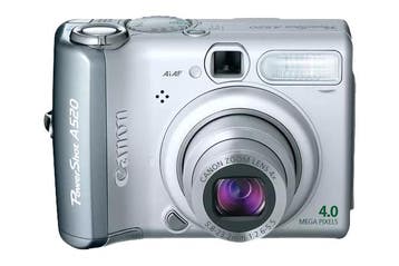 Canon PowerShot A520 Digitale Compact Camera - Zilver (In do, Verzenden, Zo goed als nieuw