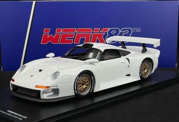 Werk83 1:18 - Model raceauto - Porsche 911 GT1 1996 - Plain, Nieuw
