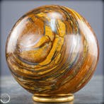 tijgeroog – De kracht van het gouden blik Sphere- 1137.91 g, Verzamelen