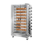 GGM Gastro | Gas kippengrill - 47,2kW - 15 spitten voor 90 |, Verzenden