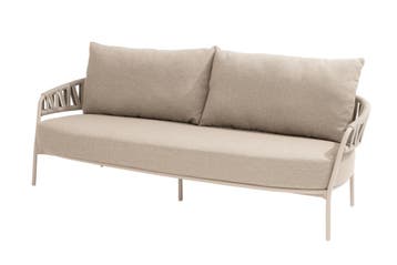 Taste Calma 3 zitsbank - latte, Tuin en Terras, Tuinbanken, Verzenden, Nieuw, Overige materialen