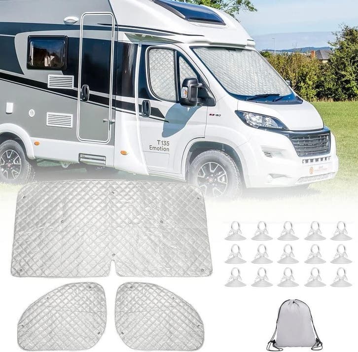 Camper Cabinebekleding 3-delig | Tweedekansje | OP=OP, Caravans en Kamperen, Kampeeraccessoires, Zo goed als nieuw, Ophalen of Verzenden