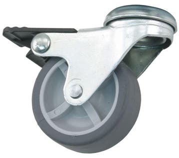Apparaatzwenkwiel met Bout en Rem 50 mm, Verzenden, Nieuw