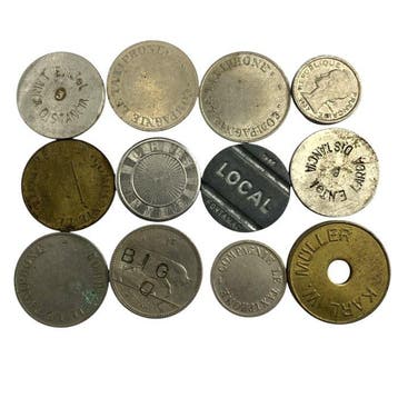 Europa - Themed Set of 12 Numismatic / Exonumia Tokens –, Postzegels en Munten
