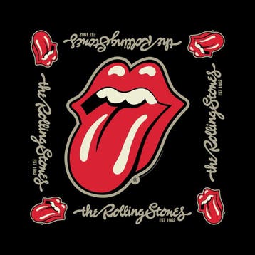 The Rolling Stones - Est. 1962 Bandana officiële merchandise, Ophalen of Verzenden, Nieuw, Kleding
