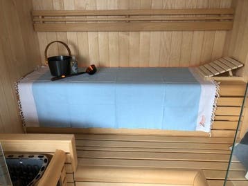 Hamam doek met franjes, Verzenden, Nieuw