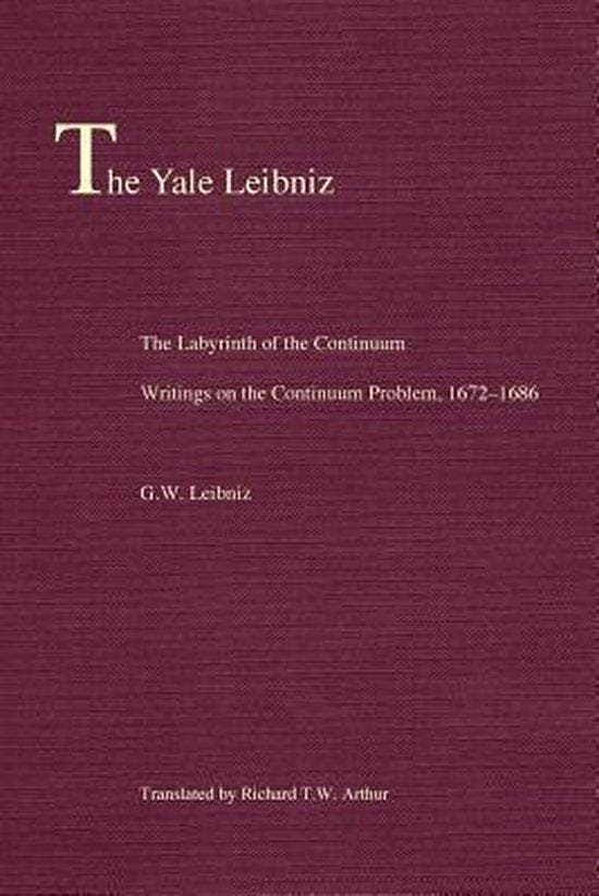 The Labyrinth of the Continuum 9780300205053 G. W. Leibniz, Boeken, Taal | Engels, Zo goed als nieuw, Verzenden